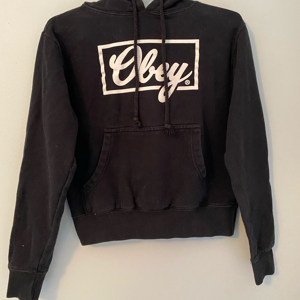 Black Obey Hoodie